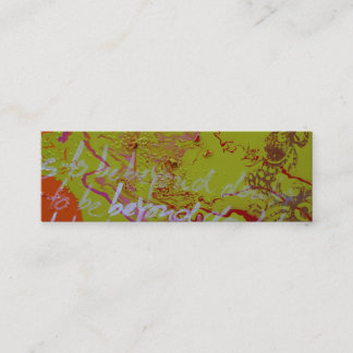 "Beyond Doubt" Mini Visitekaartje