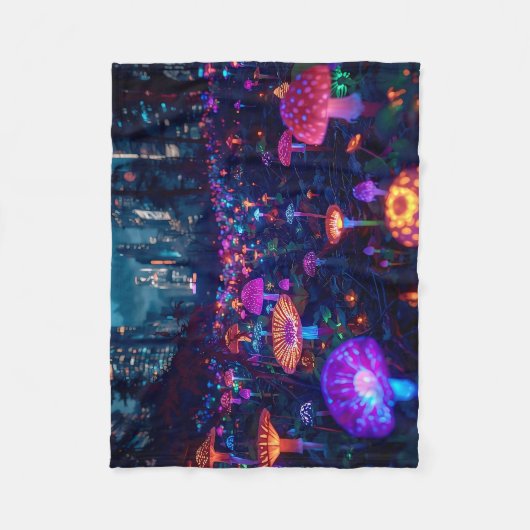 Beyond Glowfall Grove Fleece Deken (Voorkant)