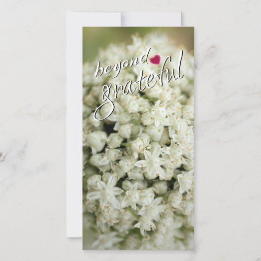 Beyond Grateful Tall Flat Dank u kaarten (Voorkant)