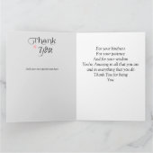 Beyond Grateful Thank You Cards Bedankkaart (Binnen)