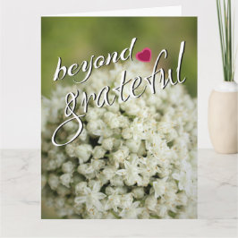 Beyond Grateful Thank You Cards Bedankkaart