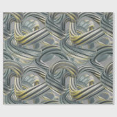 Beyond Infinity - Zilver en Goud : Cadeaupapier (Vlak)