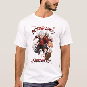 Beyond Limits Freedom Fist Kunst T-shirt