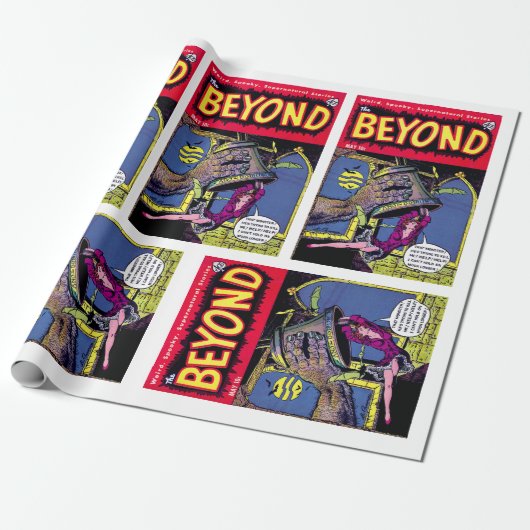 Beyond Monster Hand & Lady Horror  Comics Cadeaupapier (Uitgerold)