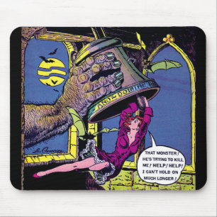 Beyond Monster Hand & Lady Horror Comics Muismat