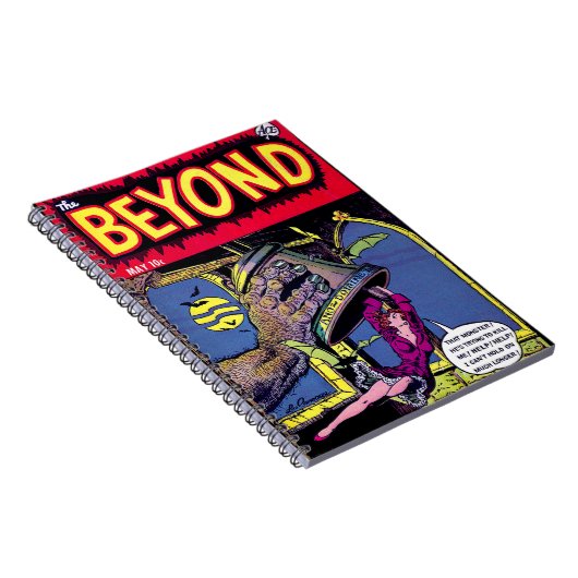 Beyond Monster Hand & Lady Horror  Comics Notitieboek (Rechterzijde)