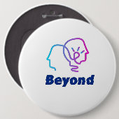 Beyond Ronde Button 6,0 Cm (Voorkant /achterkant)