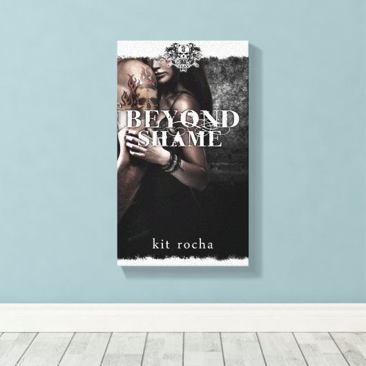Beyond Shame Hoesje op Canvas (Insitu (Houten vloer))