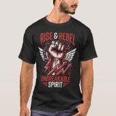Beyond The Chains T-shirt  Vrijheidsopstand Grafis (Voorkant)