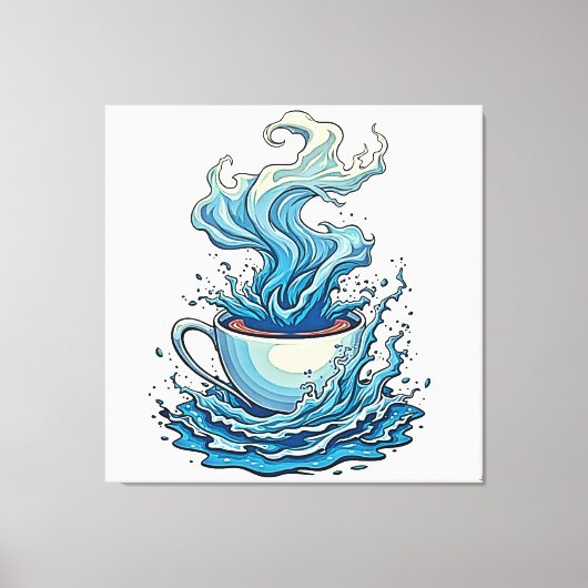 Beyond the Daily Cup Canvas Afdruk (Voorkant)