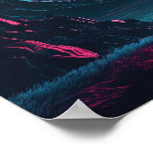 Beyond the Neon: Racing in the Future Poster (Hoek)