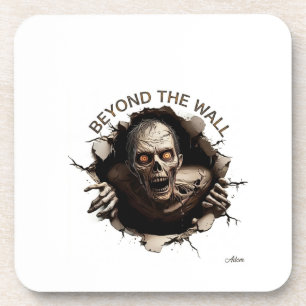 Beyond The Wall Zombie T-shirt met lange mouwen Bier Onderzetter
