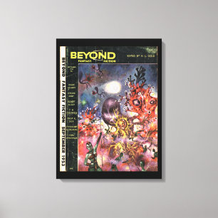 Beyond v01 n02 (1953-09.Galaxy)_Pulp Art Canvas Afdruk