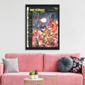 Beyond v01 n02 (1953-09.Galaxy)_Pulp Art Canvas Afdruk (Insitu (Woonkamer))