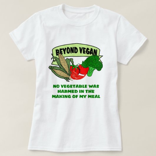 Beyond Vegan T-shirt (Design voorkant)