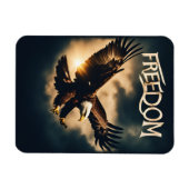 Beyond Wings: Freedom with an Eagle Magneet (Horizontaal)