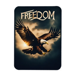 Beyond Wings: Freedom with an Eagle Magneet