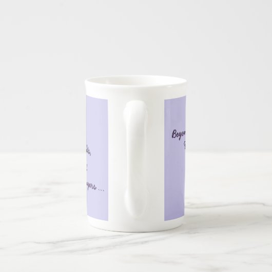 Beyond Words Porselein Kop (Achterkant)