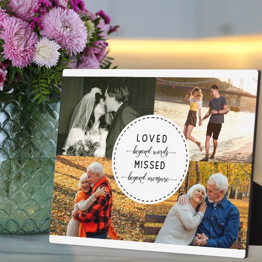 Beyond Words Sand Herembrance White Photo Fotoplaat