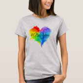 #BeYou Big Heart T Shirt (Voorkant)