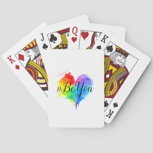 #BeYou Deck of Cards Pokerkaarten (Achterkant)