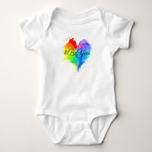#BeYou Raglan T Shirt (Voorkant)