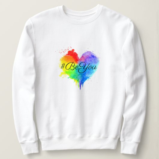 #BeYou Sweatshirt (Design voorkant)