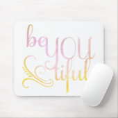 "BeYouful"-muisblok Muismat (Met muis)