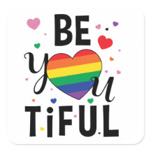 BeYoUtiful regenboog vlag Gay vlag LGBTQ pride maa