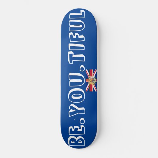 BEYOUTIFUL Skateboard (Voorkant)
