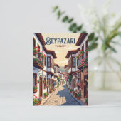 Beypazarı-steeg Turkije Briefkaart (Staand voorkant)