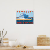 Beyrouth Hotel St. Georges,  Poster (Keuken)