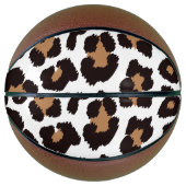 Bezaubernd Elegante Natürliche Leoparden Muster Basketbal (Voorkant)