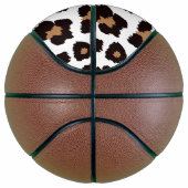 Bezaubernd Elegante Natürliche Leoparden Muster Basketbal (Rechts)
