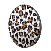 Bezaubernd Elegante Natürliche Leoparden Muster Dartbord (Voorkant Rechts)