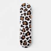Bezaubernd Elegante Natürliche Leoparden Muster    Persoonlijk Skateboard (Voorkant)