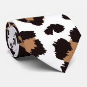 Bezaubernd Elegante Natürliche Leoparden Muster Stropdas (Opgerold)