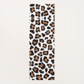 Bezaubernd Elegante Natürliche Leoparden Muster Yogamat (Achterkant)