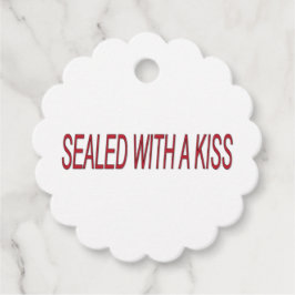 bezegeld met een kus liefdescitaten bedankjes labels