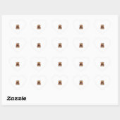 Bezem Bracht Bartender Halloween Spokenhuis Heks Hart Sticker (Vel)