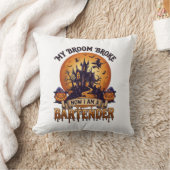 Bezem Braken Bartender Halloween Spoken Huis Heks Kussen (Deken)