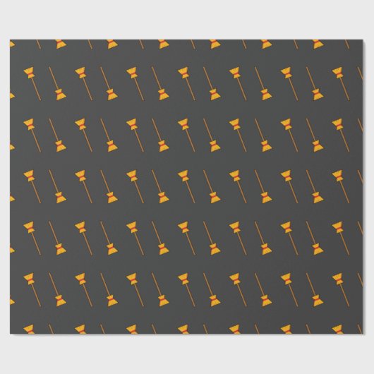 bezem cadeaupapier (Vlak)