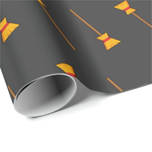 bezem cadeaupapier (Rol Hoek)