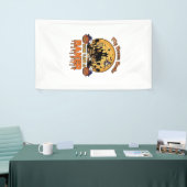 Bezem Gebroken Bakker Halloween Heks Chef Pompoen_ Spandoek (Beurs)