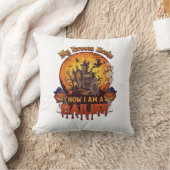 Bezem Gebroken Baljuw Halloween Geest Recht Pompoe Kussen (Deken)