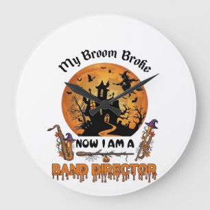 Bezem Gebroken Band Directeur Halloween Spokenhuis Grote Klok