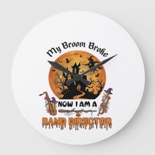 Bezem Gebroken Band Directeur Halloween Spokenhuis Grote Klok