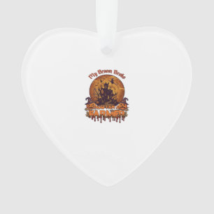Bezem Gebroken Boer Halloween Heks Spookhuis P Ornament