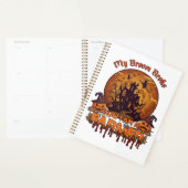 Bezem Gebroken Boer Halloween Heks Spookhuis P Planner (Display)