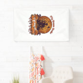 Bezem Gebroken Boer Halloween Heks Spookhuis P Spandoek (Insitu)